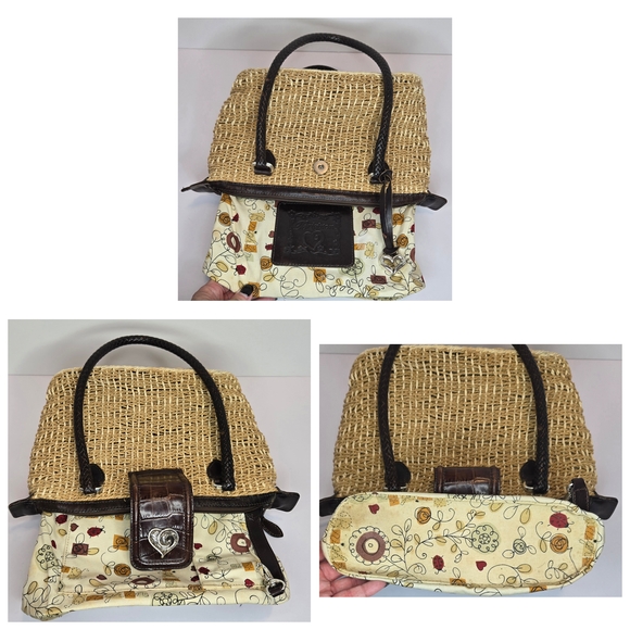 Brighton Woven & Leather Shoulder Bag - Picture 11 of 11